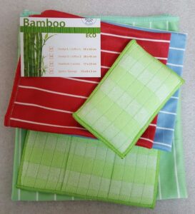 Lot de microfibre Bambou, 5 pièces
