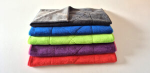 Lot de 5 chiffons microfibre duo